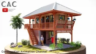Simple Farmhouse | Tropical House | 4x8m | Two Bedroom