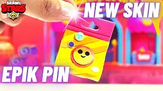Epic pin + Opening boxes + New skin Brawlers | Brawl stars 2021