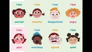 Learn English Through 16 Emotions: Visual Guide & Learning Cards in 2 minutes| English Flashcards