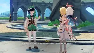 Should You Be Trapped in a Windless Land Story Quest Part 1 Genshin Impact