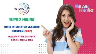 Wipro's Work Integrated Learning Program (WILP) 2024