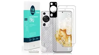 Huawei P60 Pro 4G Protector With plastic positioner & In-Display Fingerprint Support From Ibywind