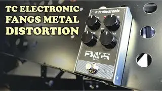 Педаль эффектов для электрогитары TC Electronic Fangs Metal Distortion
