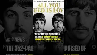 A New Book About the Beatles is Based on Interviews #thebeatles #booktube #news