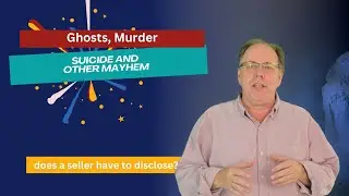 Ghosts, Murder, Suicide and Other Mayhem- Must A Haverhill MA Homeowner Disclose Such Activities?