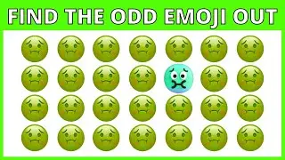 Find The Odd Emoji One Out | Spot The Odd Object One Out #2