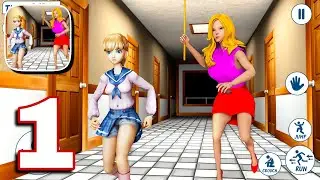Scary Evil Teacher 3D Gameplay Walkthrough Part 1 || Prank Mode Level 1 to 6 ||