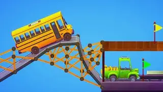 This Bridge Automatically SORTS Vehicles! - Poly Bridge 3
