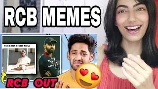 RCB IS OUT OF IPL MEMES ARE NOT FUNNY! REACTION