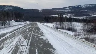 Lapri Pass how was it!!? Wonderful road from Solovyevsk to Tynda!!!! Roads of Yakutia.