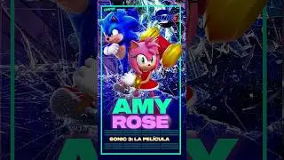 AMY ROSE EN SONIC 3 LA PELÍCULA #shortsfeed #shorts #sonic #sonamy #sonicmovie3 #Sonic3lapelicula #s