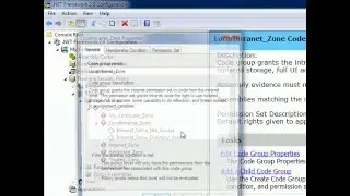 Code Access Security Zones