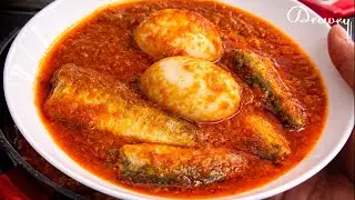 HOW TO MAKE GHANA SARDINE STEW?🇬🇭