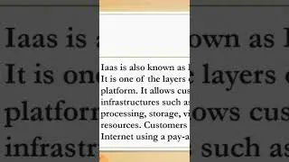 IaaS Short | Malayalam tutorial