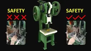 Power Press Safety Trick With Magnetic Stick