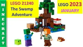 NEW Lego Minecraft 21240 The Swamp Adventure