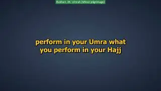 26. Umrah Minor pilgrimage