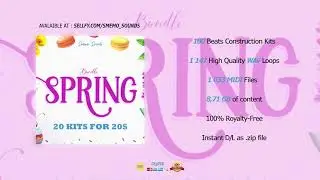 Trap Sample Pack 2021 (20 Kits + 100 Constructions Kits + Midi Files) SPRING BUNDLE [SALE]