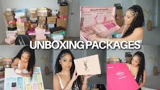 HUGE PR UNBOXING!! OPENING PACKAGES W/ ME!