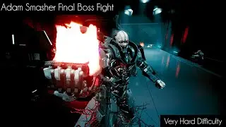 Adam Smasher Final boss fight (very hard difficulty)  - Cyberpunk 2077 