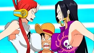 🇧🇷 A Hancock E A Uta Brigando Pelo Luffy Foi Muito Bom! 😲 (One Piece)