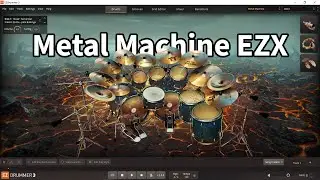Toontrack EZDrummer 3 with Metal Machine EZX All Presets Demo