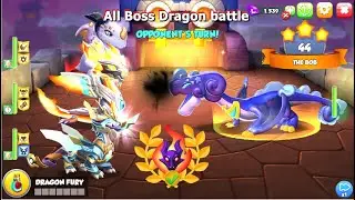 All Boss Dragon battles-Dragon Mania Legends | Nightmare Mode | DML