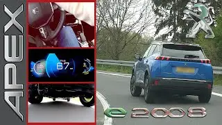 PEUGEOT e-2008 SUV GT - STABILITY- (ESP) + SUSPENSION TEST (2021)