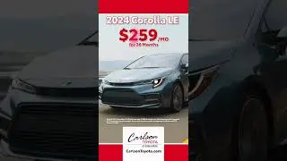 Carlson Toyota Corolla September 2024 Vertical