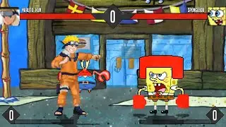 MUGEN - NARUTO KUN vs. Spongebob - Download