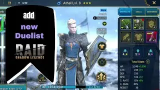 Raid Shadow Legends - add new Duelist and Dungeons Unlocked