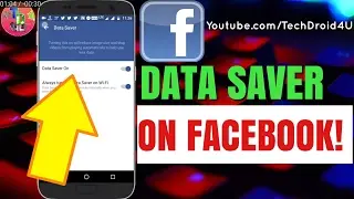 HOW TO TURN ON DATA SAVER ON FACEBOOK APP