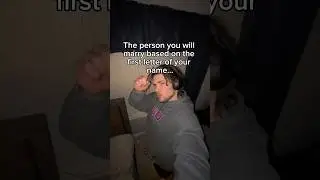 The person you will marry based on the first letter of your name…