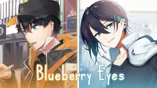 「Nightcore」Blueberry Eyes - MAX ft. SUGA | Lyrics switching vocals