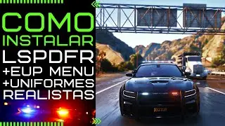 COMO INSTALAR O LSPDFR + EUP MENU + PACOTE DE UNIFORMES REALISTAS NO GTA V [ATUALIZADO 2024 OK]