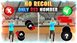 Recoil Control 🔥 || Free fire headshot setting in tamil || Recoil Control in free fire tamil ✅
