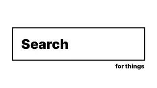 Search Forms & Result Pages