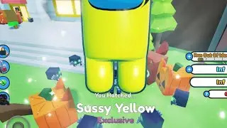 NEW AMONG US PET IN PET SIMULATOR X!!