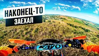 Покатушка на Питбайке Kayo Evolution 140 / Заехал на Холм 🤯