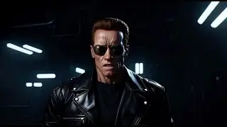 Aussie Terminator - Office Scene