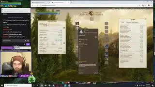 Talking end-game mage builds on stream