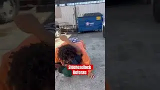 Sideheadlock Defense #selfdefense #graciejiujitsu #foryou #howto #tutorial #reaction #how #boxing