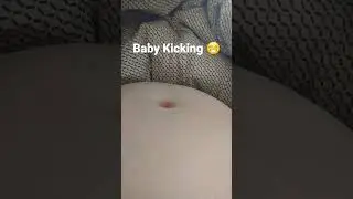 Baby Kicking 👶😁 #baby #pregnant