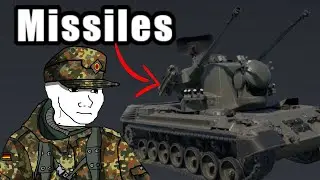War Thunder Anti CAS Gepard 1A2 Rapid-Fire Beast