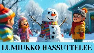 Lumiukko hassuttelee ⛄ | Talvilaulu lapsille 🎶