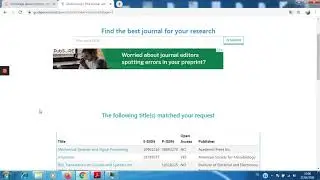 How to verify indexed journals in Scopus and Web of science