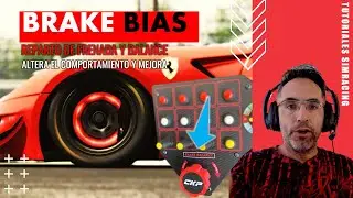 BRAKE BIAS | Eficiencia y performance en curva | Simracing