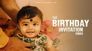 Birthday Invitation Video