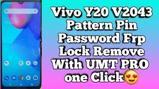 Vivo Y20 (V2043) Pattern, Unlock, Pin, Password, Frp, Lock Remove | With UMT PRO one Click