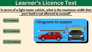 Learner's Licence Test Questions WITH DIAGRAMS | Can You Answer Them?